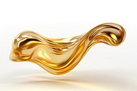 Abstract fluid gold white background simplicity. AI generated Image by rawpixel.