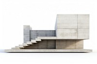 Buiding concrete architecture staircase. AI generated Image by rawpixel.