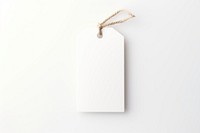 Price tag paper label gift box shape white background accessories rectangle. AI generated Image by rawpixel.