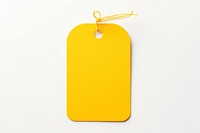 Price tag paper label lemon shape white background rectangle absence. AI generated Image by rawpixel.