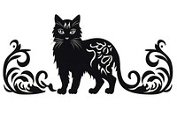 Cat mammal animal black. AI generated Image by rawpixel.