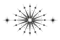 Starburst white background monochrome chandelier. AI generated Image by rawpixel.