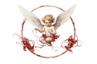 Cupid angel baby toy. AI generated Image by rawpixel.