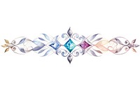 Diamonds jewelry diamond white background. AI generated Image by rawpixel.