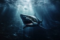 Shark outdoors animal nature. AI generated Image by rawpixel.