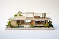 Architectural model house architecture building. AI generated Image by rawpixel.