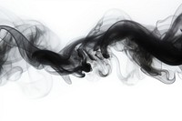 Black smoke backgrounds black white. AI generated Image by rawpixel.