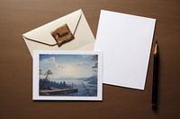 Envelope painting paper mail. AI generated Image by rawpixel.