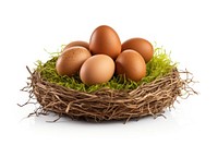 Farm egg organic basket. AI generated Image by rawpixel.