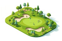 Recreational Golf outdoors sports golf. AI generated Image by rawpixel.