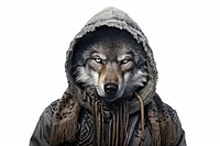 Wolf animal pet portrait. AI generated Image by rawpixel.