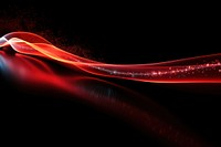 Red curves light speed night. AI generated Image by rawpixel.