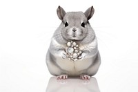 Chinchilla jewelry animal rodent. AI generated Image by rawpixel.