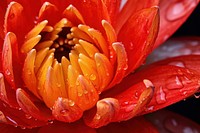 Water lily flower backgrounds petal. AI generated Image by rawpixel.