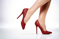 Women's high heels mockup psd