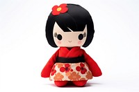 Plush toy doll white background representation. AI generated Image by rawpixel.