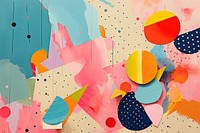 Polka dots art backgrounds abstract. AI generated Image by rawpixel.