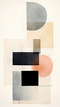 Abstract painting collage art. AI generated Image by rawpixel.