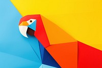 Parrot art pattern red. AI generated Image by rawpixel.