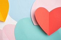 Heart backgrounds pattern shape. AI generated Image by rawpixel.