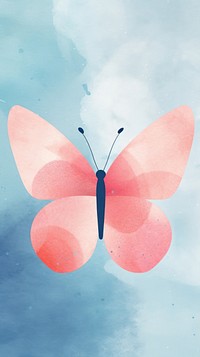 Butterfly outdoors insect nature. AI generated Image by rawpixel.