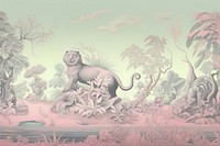 Rainbow outdoors nature animal. AI generated Image by rawpixel.