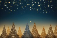 Sparkling falling christmas tree backgrounds. AI generated Image by rawpixel.