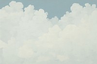 Cloud wallpaper outdoors nature white. AI generated Image by rawpixel.