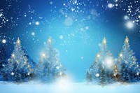 Christmas tree snow backgrounds. AI generated Image by rawpixel.