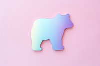 Bear mammal shape representation. AI generated Image by rawpixel.