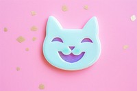 Smile cat mammal shape anthropomorphic. AI generated Image by rawpixel.