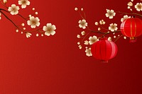 Chinese New Year red background