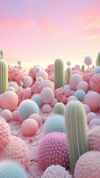Cacti outdoors cactus plant. AI generated Image by rawpixel.