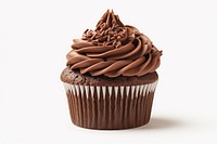 Cupcake chocolate dessert muffin. AI generated Image by rawpixel.