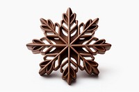 Snowflake plant leaf white background. AI generated Image by rawpixel.