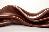 Wave chocolate dessert abstract. AI generated Image by rawpixel.