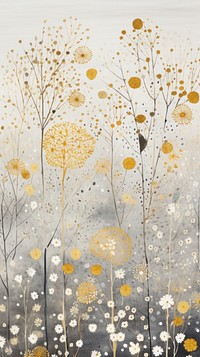 Gold and silver confetti abstract painting pattern. AI generated Image by rawpixel.