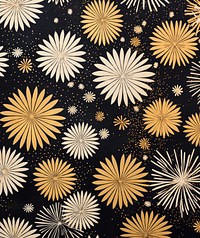Gold and silver snow flakes pattern art backgrounds. AI generated Image by rawpixel.