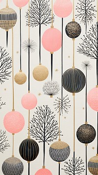 Gold silver pink cristmas baubles art architecture backgrounds. AI generated Image by rawpixel.
