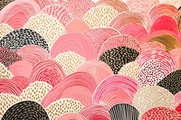 Gold pink silver candy pattern abstract line backgrounds. 