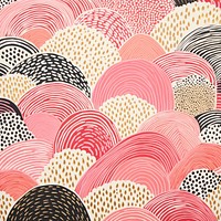 Gold pink silver candy pattern abstract drawing line. 