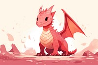 Full body dragon animal creativity outdoors. AI generated Image by rawpixel.