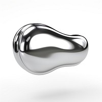 A speech bubble symbol silver chrome metal. AI generated Image by rawpixel.