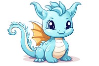 Chinese dragon cartoon animal cute. AI generated Image by rawpixel.