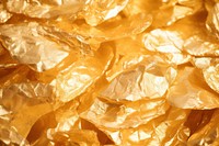 Chicken skin texture gold backgrounds aluminium. AI generated Image by rawpixel.