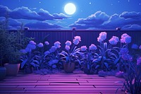 Gardening purple outdoors nature. AI generated Image by rawpixel.
