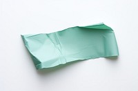 Green piece paper blue white background. AI generated Image by rawpixel.