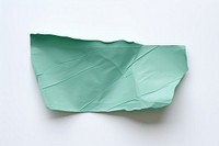 Green piece paper blue leaf. AI generated Image by rawpixel.