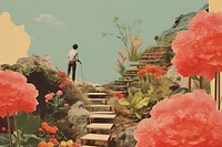 Gardening outdoors flower nature. AI generated Image by rawpixel.