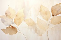 Leaves backgrounds painting plant. AI generated Image by rawpixel.
